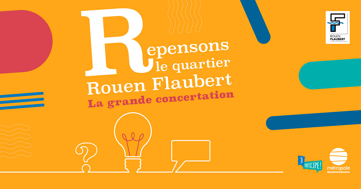 Concertation publique Rouen Flaubert