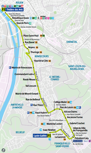 Plan ligne F5