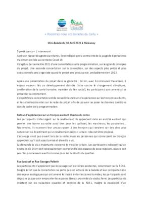 Balade du Cailly - Balade urbaine Malaunay 10 avril 2021
