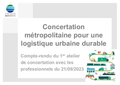 CR de l'atelier filières du 21 septembre 2023