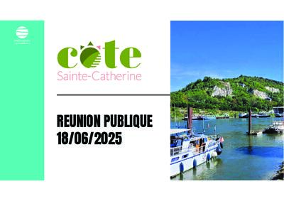 Réunion publique du 18 juin 2025. Diaporama