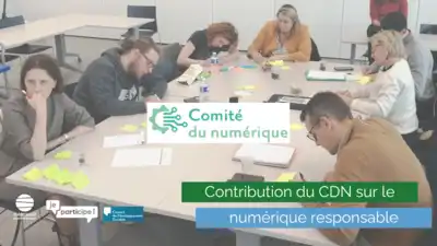 CDD contribution numérique responsable