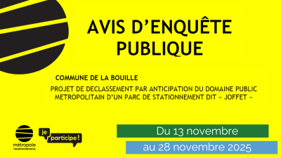 Enquête publique parking Joffet La Bouille
