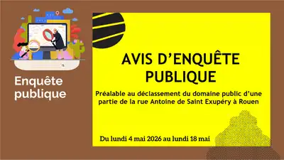 [Enquête publique] Rue Saint Exupéry Rouen