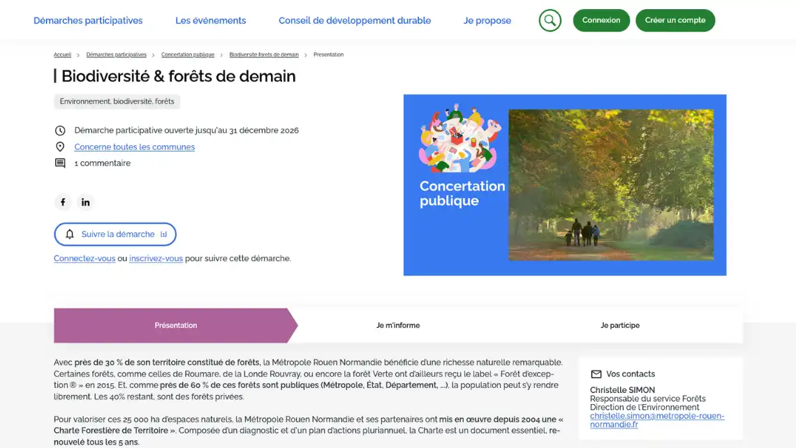 Page démarche