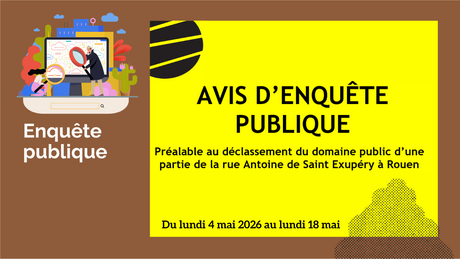 [Enquête publique] Rue Saint Exupéry Rouen