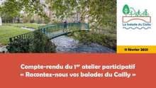 Balade du Cailly - Compte-rendu de l'atelier du 11 février 2021 Balade du Cailly - Compte-rendu de l'atelier du 11 février 2021