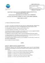 Arrêté d'ouverture de l'enquête publique