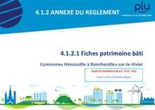 Oissel - Annexe Réglement Ecrit Fiche Patrimoine Bati