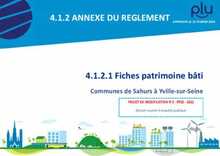 Saint-Etienne-du-Rouvray - Annexe Réglement Ecrit Fiche Patrimoine Bati