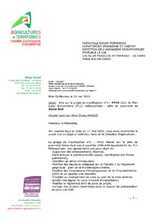 Courrier de la Chambre d'Agriculture