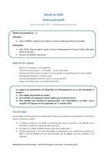 Balade du Cailly - Compte-rendu de l'atelier du 18 octobre 2022 Balade du Cailly - Compte-rendu de l'atelier du 18 octobre 2022