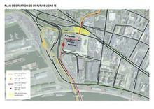 Plan schématique du secteur 2 - Mont Riboudet 