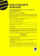 Avis d'enquête publique
