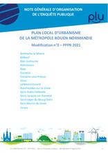 Note générale - Organisation de l'enquête publique