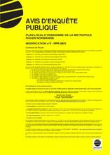Avis d'enquête publique