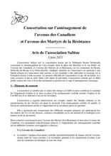 Avis SABINE 03/06/2021