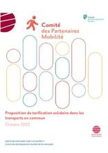  Proposition de tarification solidaire dans les transports en commun 