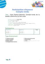 Balade urbaine du 23 mars 2024 - Compte-rendu