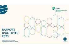 Rapport d'activités CDD 2023