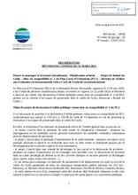Délibération du conseil métropolitain - 31 mars 2025