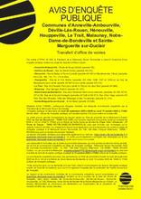 Avis d'enquête publique