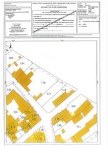 Plan cadastral - Parking Joffet - La Bouille
