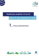 Pièce administrative : Intercalaire