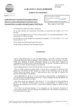 Annexe 3 : arrêté d’ouverture de l’enquête publique