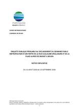 Notice explicative enquête publique déclassement 