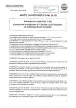PLUi Modification n°11 - Arrêté de prescription 