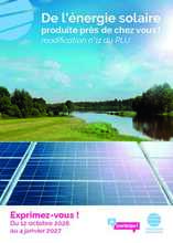 PLUi Modification n°11 - Flyer réunions publiques 2026